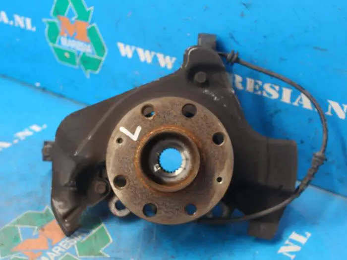 Knuckle, front left Opel Corsa