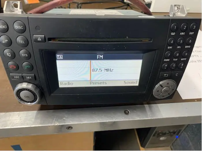 Radio CD player Mercedes SLK