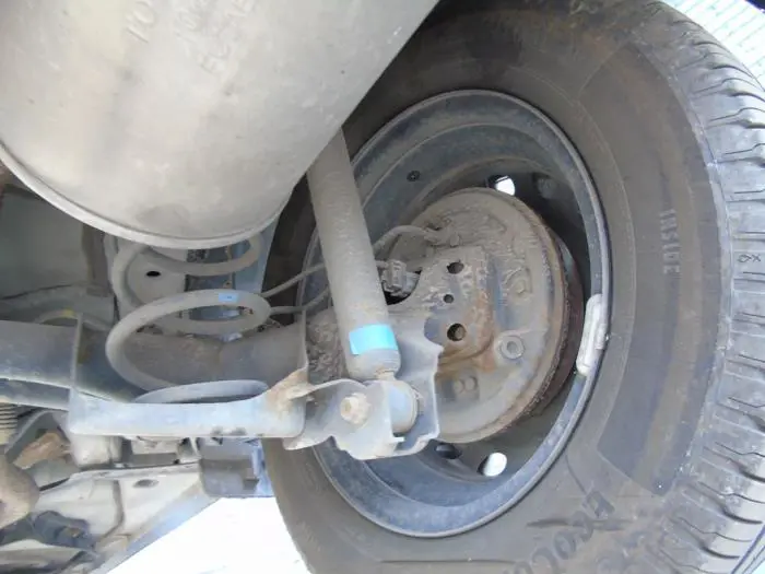 Rear-wheel drive axle Toyota Yaris