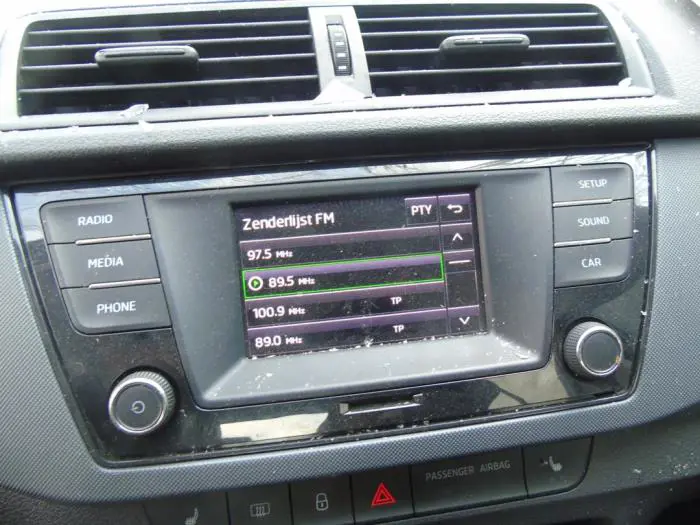 Radio Skoda Fabia