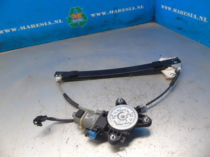 Rear door window mechanism 4-door, left Chevrolet Spark