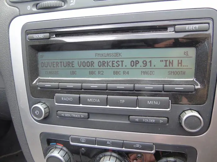 Radio CD player Volkswagen Eos