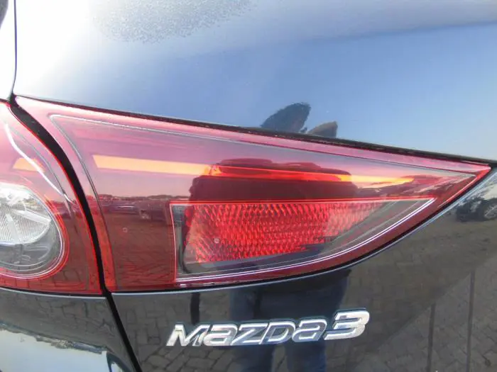 Taillight, left Mazda 3.