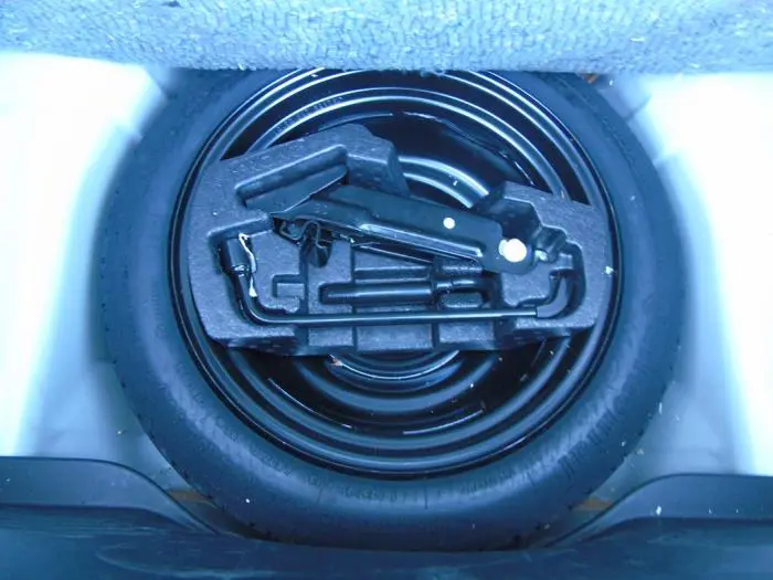 Space-saver spare wheel Toyota Aygo