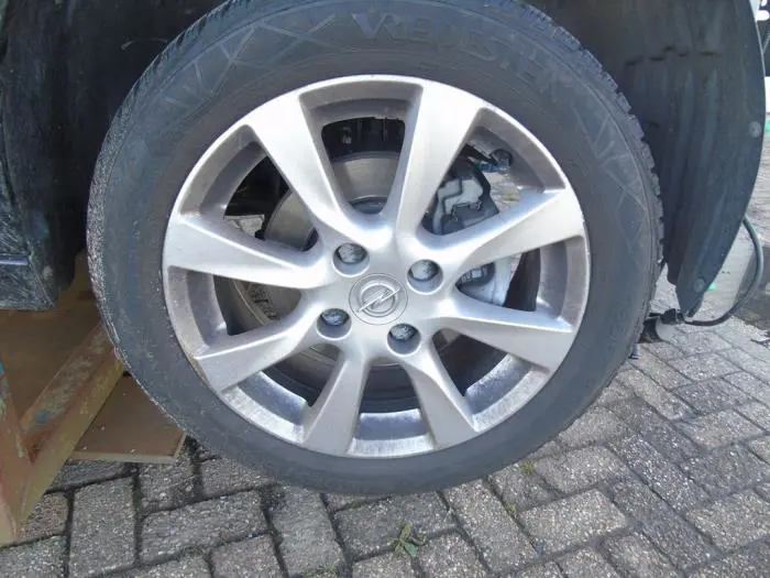 Velgen set + winterbanden Opel Corsa