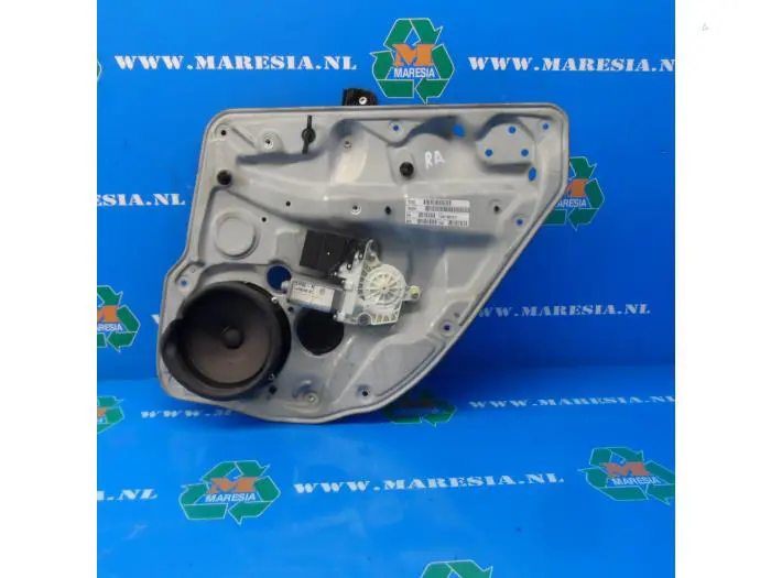 Rear door window mechanism 4-door, right Volkswagen Golf